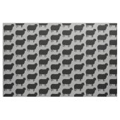 Black Sheep Silhouettes gevild Stof (Fat Quarter)
