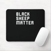 Black Sheep Sticker Muismat (Met muis)