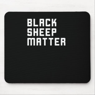 Black Sheep Sticker Muismat