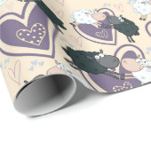 Black Sheep White Sheep Love Cadeaupapier (Rol Hoek)