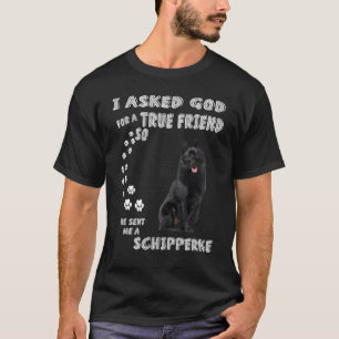 Black Sheepdog Dog Quote mam Dad Costume Schi T-shirt