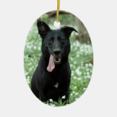Black Shepherd Ornament (Voorkant)