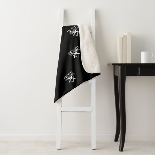 Black Sherpa Sherpa Deken (In situ)