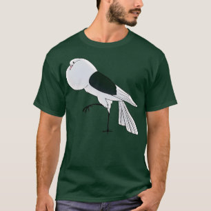 Black Shield Voorburg Shield Cropper Pigeon T-shirt
