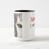 Black Shih Tzu Ik kan de Mok van Kerstmis uitlegge (Midden)