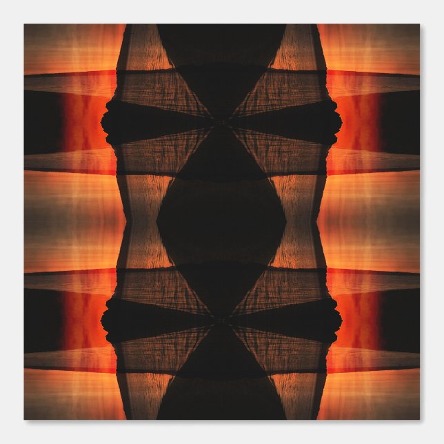 Black Shores Behang (Voorkant)