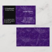 Black Side Band - Violet Dandylion Shadow Tex Visitekaartje (Voorkant / Achterkant)