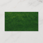 Black SideBand - Green Planet Texture Visitekaartje (Achterkant)