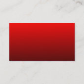 Black SideBand - Red Shaded Visitekaartje (Achterkant)