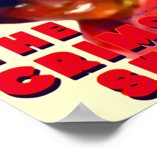 "Black Silent Film Star" Poster (Hoek)