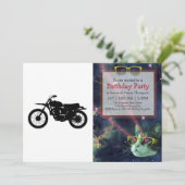 Black silhouet of bike - Choose background color Kaart (Staand voorkant)