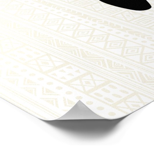 Black Silhouette Music Concept Design Dancing Man Poster (Hoek)