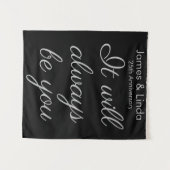 Black Silver 25th Jubileum Photo Booth Backdrop Wandkleed (Voorkant (horizontaal))