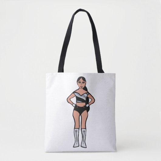 Black Silver Dancer #2 Tote Bag (Voorkant)