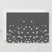 Black Silver GlitterBent u mijn echte matron? Kaart (Achterkant)