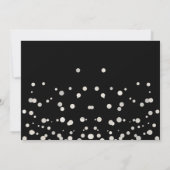 Black Silver GlitterBent u mijn echte matron? Kaart (Achterkant)