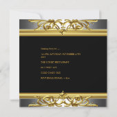 Black Silver Gold op 21e verjaardag Black Kaart (Achterkant)