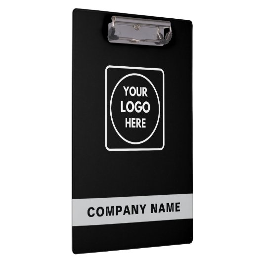 Black Silver Logo Template clipboard Klembord (Rechts)