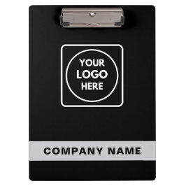 Black Silver Logo Template clipboard Klembord