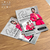 Black & Silver Professional-advertentie voor de la Flyer