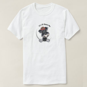 Black Silver Schnauzer heeft alles over mij T-shirt