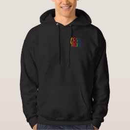 Black Simple Business Logo Hoodie