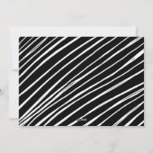 Black Simply Joyful Photo Feestdagenkaart (Achterkant)