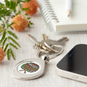 Black Sista Gal Melanin Woman Juneteenth Queen Sleutelhanger (Zijkant)