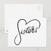 black sisters briefkaart (Voorkant / Achterkant)