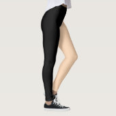 Black Skin Tone Leggings Oogvaring eenvoud (Rechts)