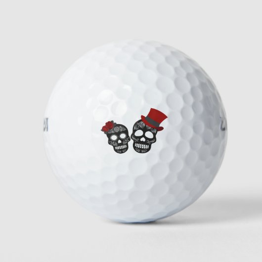 Black Skull Duo Thunder_Cove Golfballen (Voorkant)