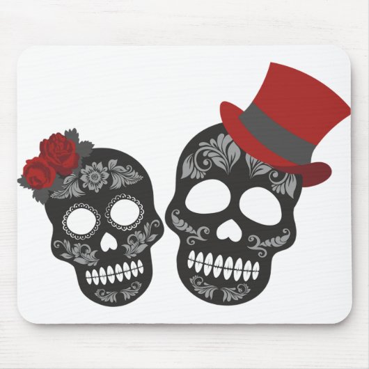 Black Skull Duo Thunder_Cove Muismat (Voorkant)