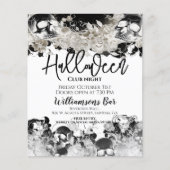 Black Skull Halloween Flyer Sjabloon (Voorkant)