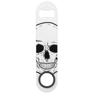 Black Skull Laughter Speed Flessenopener