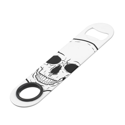 Black Skull Laughter Speed Flessenopener (Achterkant Gekanteld)