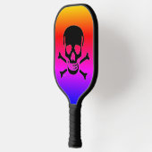 Black Skull neon pickleball paddle (Links)