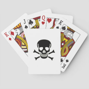 Black Skull Poker speelkaarten