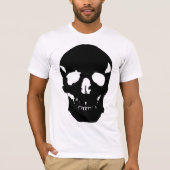 Black skull t-shirt (Voorkant)