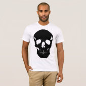 Black skull t-shirt (Voorkant volledig)