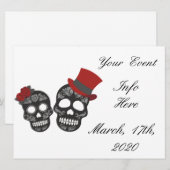 Black skulls Duo Thunder_Cove (Voorkant / Achterkant)