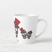 Black skulls Duo Thunder_Cove Latte Mok (Rechts)