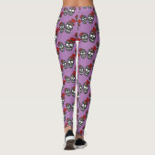 Black skulls Duo Thunder_Cove Leggings (Achterkant)