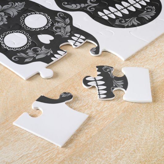 Black skulls Duo Thunder_Cove Legpuzzel (Zijkant)