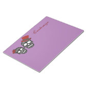 Black skulls Duo Thunder_Cove Notitieblok (Schuin)