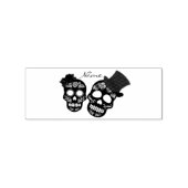 Black skulls Duo Thunder_Cove Rubberstempel (Afrduk)