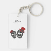 Black skulls Duo Thunder_Cove Sleutelhanger (achterkant)