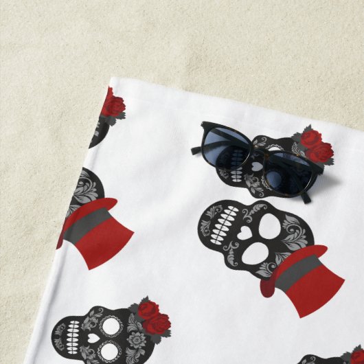 Black skulls Duo Thunder_Cove Strandlaken (In situ)