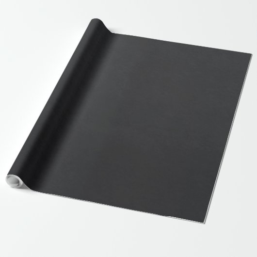 Black Slate Cadeaupapier (Uitgerold)