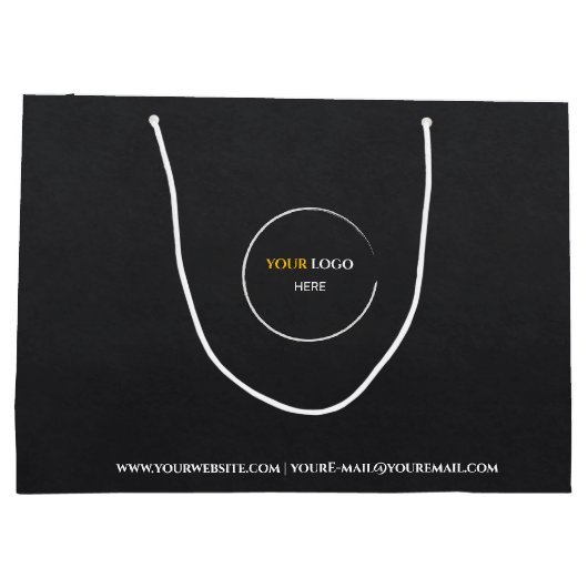 Black Slate Groot Cadeauzakje (Achterkant)