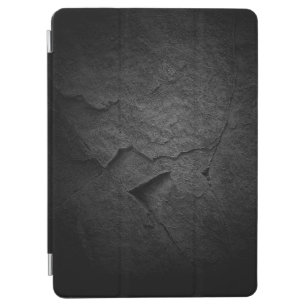 Black Slate Rock Pattern iPad Air Cover